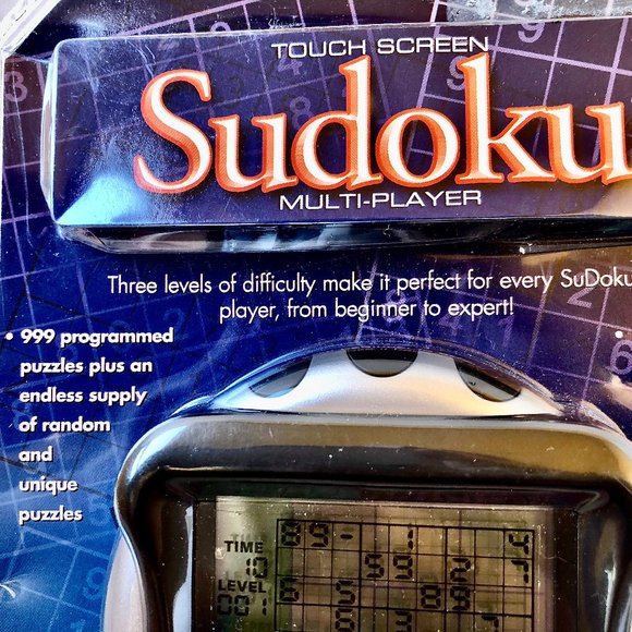 Excalibur SuDoku Touch Screen Multi Player Hand New in Package - Picture 4 of 7